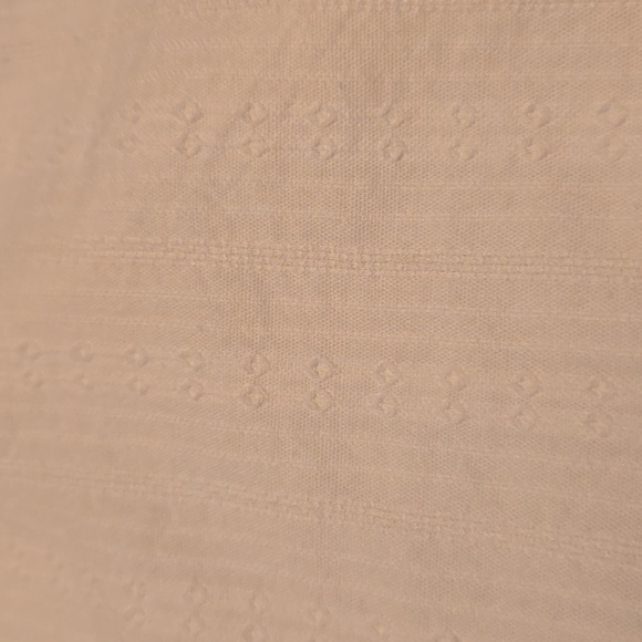 Old Navy long-sleeved white peasant blouse L - Picture 4 of 4